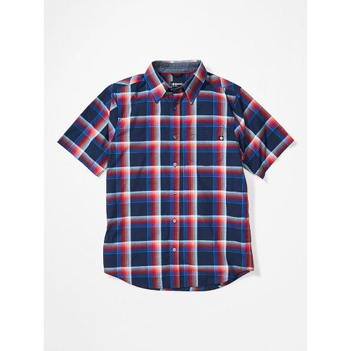 Marmot Meeker Shirts For Mens Navy MPK082461